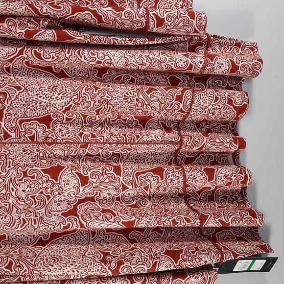 NWT JONES NEW YORK BRICK/JONES WHITE BLOUSE SZ L. - Picture 10 of 10